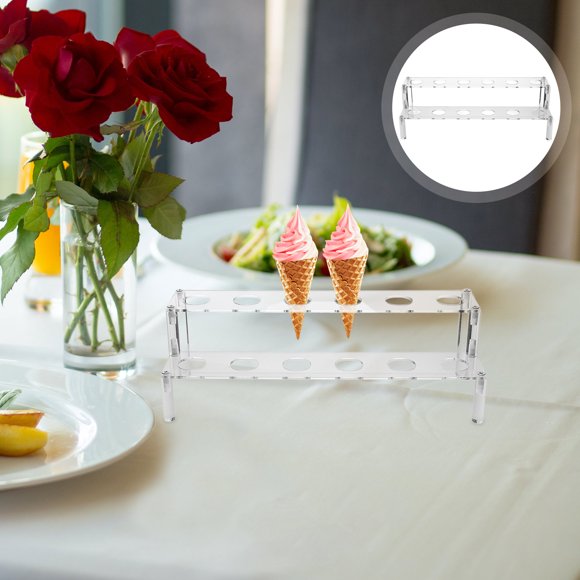 SWETRACE Soporte Transparente Para De Y Sushi Hecho De Acrílico Duradero Para Presentación