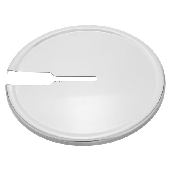 KAKOWELY 1Pcs Silver Stainless Steel Funnel Lid for Home Cooking and Outdoor Picnics