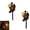 C-2Pcs, variant on 18 Inch Dragon Legacy Golden Ember Edition Solar Garden Light, Durable Resin Weather-resistant Yard Lamp, Fantasy Style Outdoor Decor for Garden Porches and Summer Halloween Decorations, 2Pcs