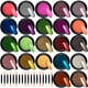 thumbnail image 1 of Polvo cromado para uñas Dufin Mirror Effect, 2 colores, 22 g, 1 of 7