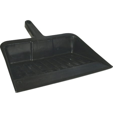 Heavy Duty Plastic Dust Pan, 12" Cequent Dustpans 480-7 098991003056