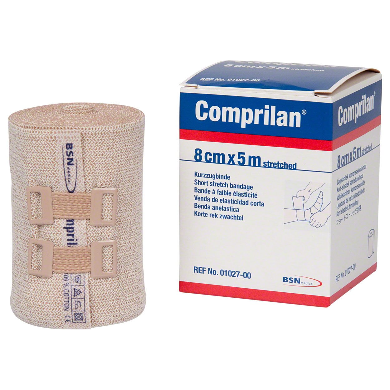 COMPRILAN BANDE 5 M X 12 CM : Bandage  Pharmacodel, votre Pharmacie en  Ligne