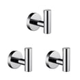 thumbnail image 1 of Ganchos para abrigos Ounissouiy acero inoxidable 304 montado en la pared blanco, 1 of 6