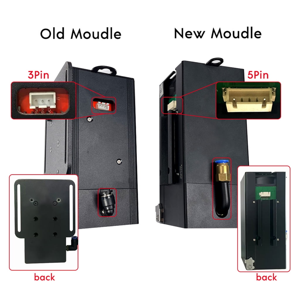 PatungKu Low Profile Height Adjustment Bracket for Ray5 Multiple Lasers Engravers Models