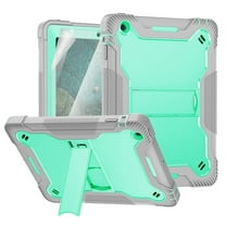 iPad 2 3 4 Case with Screen Protector Film, Dteck Heavy 3 IN 1 Rugged Shockproof Case Kickstand Protective Cover for 9.7" iPad 4 / iPad 3 / iPad 2, Green
