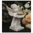 thumbnail image 2 of QIAOIDEA Angel Tea Light Candle Holder, Wings Angel Figurines Cherub Figurine Statue with Tealight Votive Holder,LEFT, 2 of 5