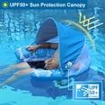 thumbnail image 2 of Flotador de piscina COOLCOOLDEE con toldo para adultos, talla XL, 2 of 7