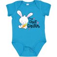 thumbnail image 3 of Inktastic My 1st Easter with Cute Bunny and Carrot Boys or Girls Baby Bodysuit, 3 of 5