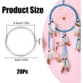 thumbnail image 2 of 20 Pcs Metal Rings DIY for Craft 2 Inch 304 Stainless Steel Dream Catcher Rings Round Macrame Craft Linking Ring DIY for DIY Crafts Dream Catcher Supplies, 2 of 5