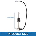thumbnail image 3 of Unique Bargains Fuel Sending Unit and Gauge Kit 175mm Length Boat Fuel Sending Unit Marine Fuel Sender Unit Metal Black 1 Set 240-33 Ohm, 3 of 6