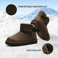 thumbnail image 3 of Balabala Kids Winter Snow Boots, Warm Waterproof Boots for Boys & Girls, Suede Faux Fur Lined Outdoor Shoes, 3 of 7