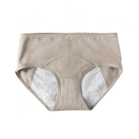 

Women Panties Female Brief Menstrual Period Leak-Proof Briefs Full Coverage Panties Mid-Rise Stretch UnderPants Pregnant Maternity Nursing Panties