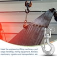 thumbnail image 5 of Uxcell 5/16" Clevis Slip Hook, 2 Pack 304 Stainless Steel Clevis Chain Grab Hook 1433lb Capacity Heavy Duty Safety Chain Hooks with Safety Latch for Trailer Truck Transport, 5 of 6