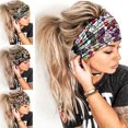 thumbnail image 3 of Femmes Boho Bandeau Yoga Running Bandeau Papillon Imprimé Bandeau, 3 of 4