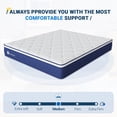 thumbnail image 5 of Avenco  10'' Medium Memory Foam Hybrid Mattress Full, 5 of 5