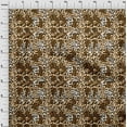 thumbnail image 3 of oneOone Cotton Poplin Twill Brown Fabric Animal Skin Craft Projects Decor Fabric Printed By The Yard 56 Inch Wide-SAS, 3 of 4