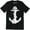Black, variant on Nautical Ship Anchor Sailor Diver Sailing Boat Outdoors Water Men's Tee Shirt