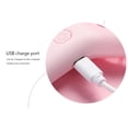 thumbnail image 3 of Ventilador de escritorio de mano Ventilador de escritorio recargable por USB para interiores y exteriores (rosa) Likrtyny Libre de BPA, 3 of 7