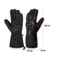 Electric Heated Motorcycle Gloves for Men Women Rechargeable 2x3000mAh ...