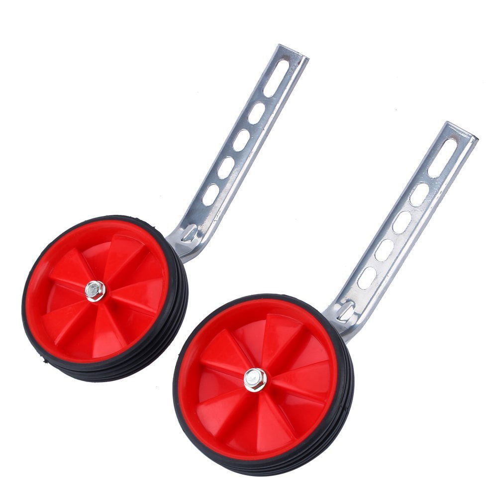 HERCHR Universal Bicycle Training Wheels 12-20 Children Bike Side Wheels Stabiliser,Training Wheels