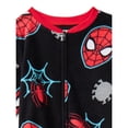 thumbnail image 2 of Disney Unisex Spider Man Spidey One Piece Sleeper Pajamas, 2T, 2 of 3