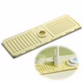 thumbnail image 1 of Goriertaly Easy To And Clean Kitchen Faucet Absorbent Mat Made With Silicone Home Silicone Faucet Mat Matcha Green, 1 of 6