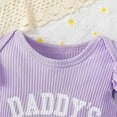 thumbnail image 5 of Futezty Girls Summer Outfits, 4th of July Baby Girl Outfits Toddler Girl Clothes Baby Summer Matching Outfits Bow Embroidery Short Sleeve Shirt Shorts Set, 5 of 8