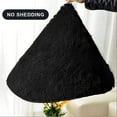 thumbnail image 3 of Arogan Modern Soft Fluffy Carpet for Living Room, Bedroom and Children's Room, Black, 5'x8 '., 3 of 7