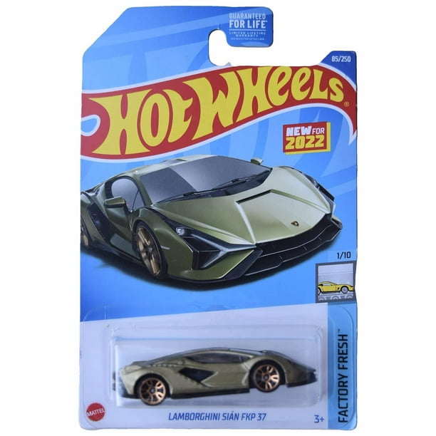 Hot Wheels Lamborghini Sian FKP 37 fundido a escala 1:64