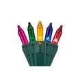 thumbnail image 1 of Set of 140 Indoor outdoor Multi-Color Musical Christmas Lights 4" Spacing -Green Wire (140 Multi Color Bulbs), 1 of 1