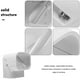 thumbnail image 3 of WORGEOUS Consejo de aire acondicionado Cubierta anticorrosión 90 grados Cubierta de cubierta del conducto de pared vertical Tubo Accesorios, 3 of 6