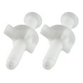 thumbnail image 1 of 2X Universal Toilet for Seat Hinge White Plastic Bolt Screw Nut Kit Replacement, 1 of 5