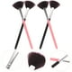 thumbnail image 2 of EeaseMX 4 brochas de maquillaje profesionales de mango largo con forma de abanico, brocha para colorete y polvos., 2 of 7