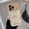 thumbnail image 6 of Line Drawing Flower Large Camera Lens Protector Soft  for iPhone Case (Beige,iPhone 14 Plus), 6 of 6