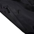 thumbnail image 4 of Tiweut Mens' Jackets Mens Camo Print Patchwork Hooded Drawstring Long Sleeve Zipper Coat with Pocket Tops Army Green,L, 4 of 6