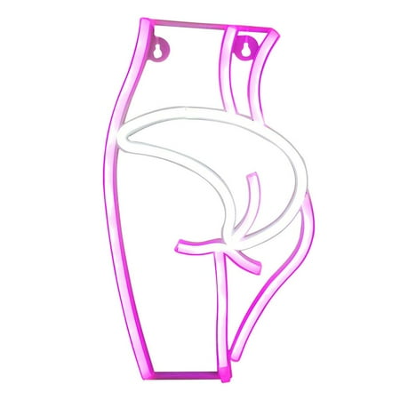 

Gecorid Pink Lady Back Sign LED Sign USB or Battery Operated Light with Sexy Lady Shape LED Night LED Light for Pub Home Bar Party Hotel Musical Studio Bar high grade