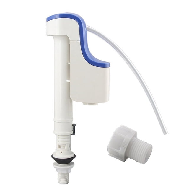 Valve d'Entrée de Réservoir d'Eau de Salle de Bain Raccords de Réservoir d'Eau de Toilette Valve d'Admission Valve de Remplissage de Toilette avec Convertisseur G1/2 BH129