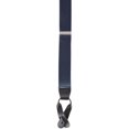 thumbnail image 3 of CTM 1.5 Inch Silky Feel Manhattan Button End Suspenders (Men), 3 of 3