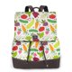 thumbnail image 1 of Fotbe Cartoon Vegetables Mochila Bolso con Estampado para Mujer, Mochila Antirrobo de Nylon Impermeable, Bolsa Ligera de Hombro, 1 of 4