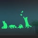 thumbnail image 2 of 2set The Dark Stickers De Pared Noctilucentes Luminoso Dormitorio Decoración, 2 of 9