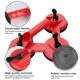 thumbnail image 2 of Heavy Duty Suction Cup Lifter, 3 Handles Lifting Sucker, 140 kg Puller Lifter, Professional Glass Puller/Lifter/Gripper Tool, 2 of 5
