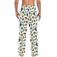 thumbnail image 4 of FORMRS Mens Pajama Pants with Pockets Soft Cotton Sleepwear Lounge Bottoms, Sizes S-2XL, Vibrant Toucans Pattern, 4 of 7