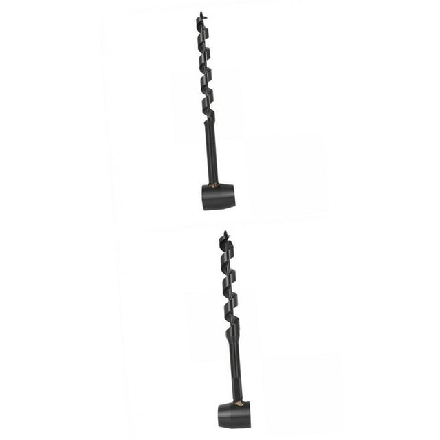 2 Piezas Manual de Acero Al Carbono Duradero para Jardín de Al Aire Libre kusrkot broca espiral