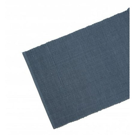 

13 x 72 in. Ribbed Table Runner Moss Green
