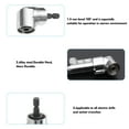 thumbnail image 2 of Universal Socket Wrench Power Drill Adapter Set 7mm-19mm and 105 Degree Right Angle Drill, 2 of 7