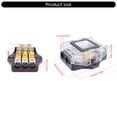 thumbnail image 2 of Efficient Power Management With 80A Fuses Distribution Block Ground Bus Quick Response For Marine Vehicle Sound Systems, 2 of 8