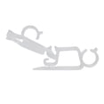 thumbnail image 4 of Multi-Directional Gutter/Shingle Christmas Light Clips, Clear, 50 Count, by Holiday Time, 4 of 13