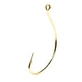 thumbnail image 2 of Mustad Wide Gap Hook - 2/0 (Gold) 8pc, 2 of 7