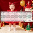 thumbnail image 3 of mgoYE Baby Girl Christmas Outfit Newborn Infant My First Christmas Dress Tutu Skirt with Headband Set, 3 of 8