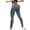 Gray, variant on BODOAO High Waist Leggings for Women Capri Secure Fit Breathable Stretchy Yoga Practice Tummy Control Resistance Band Booty Tights Tummy Firm Fit 3D Compression Lounge Blackish Green L